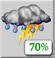 Friday: Showers and thunderstorms. Mostly cloudy, with a high near 68. Friday: Showers And Thunderstorms